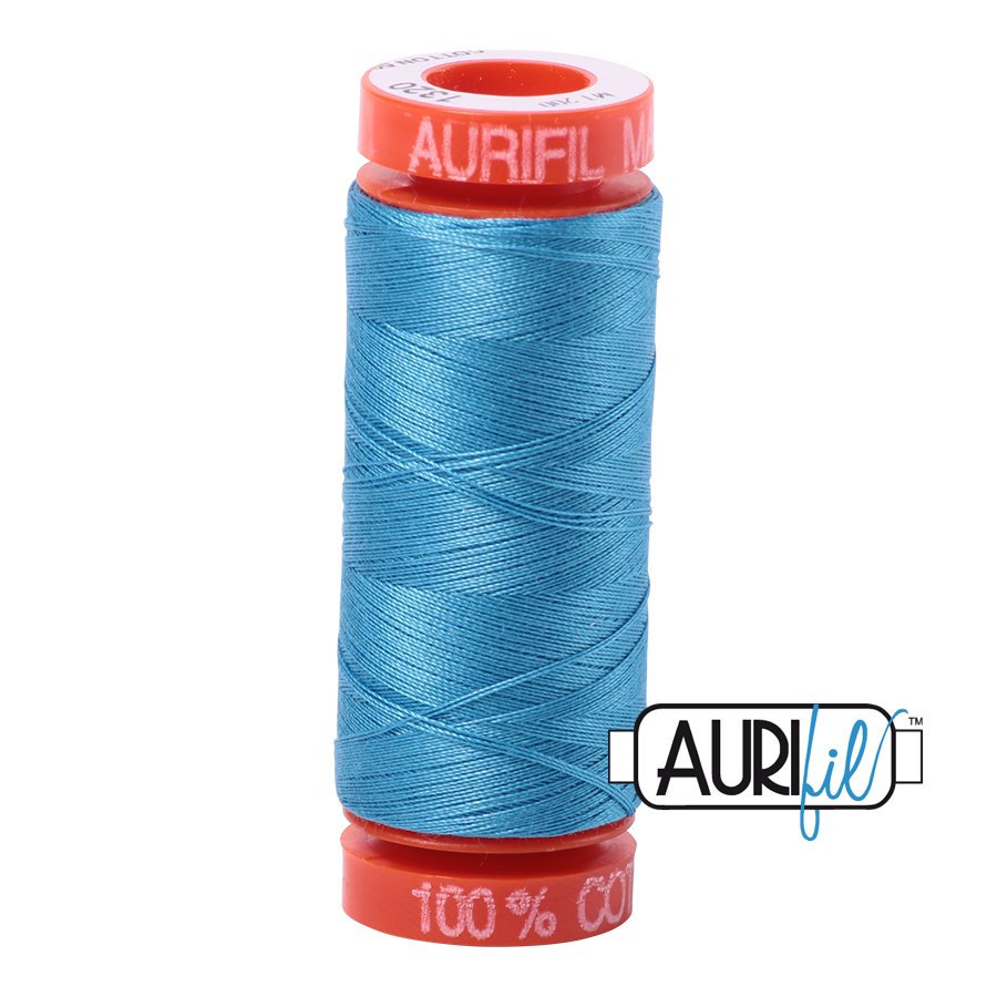 #1320 Bright Teal Aurifil Cotton Thread