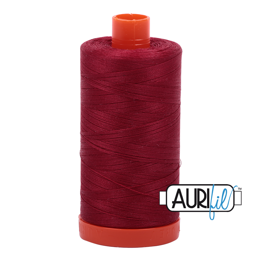 #1103 Burgundy Aurifil Cotton Thread