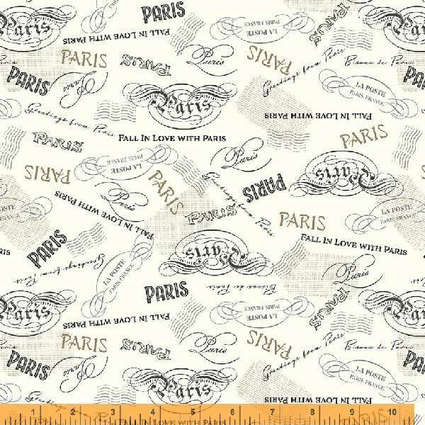 Fall In Love With Paris - Greetings From Paris - 53381-5 Ivory
