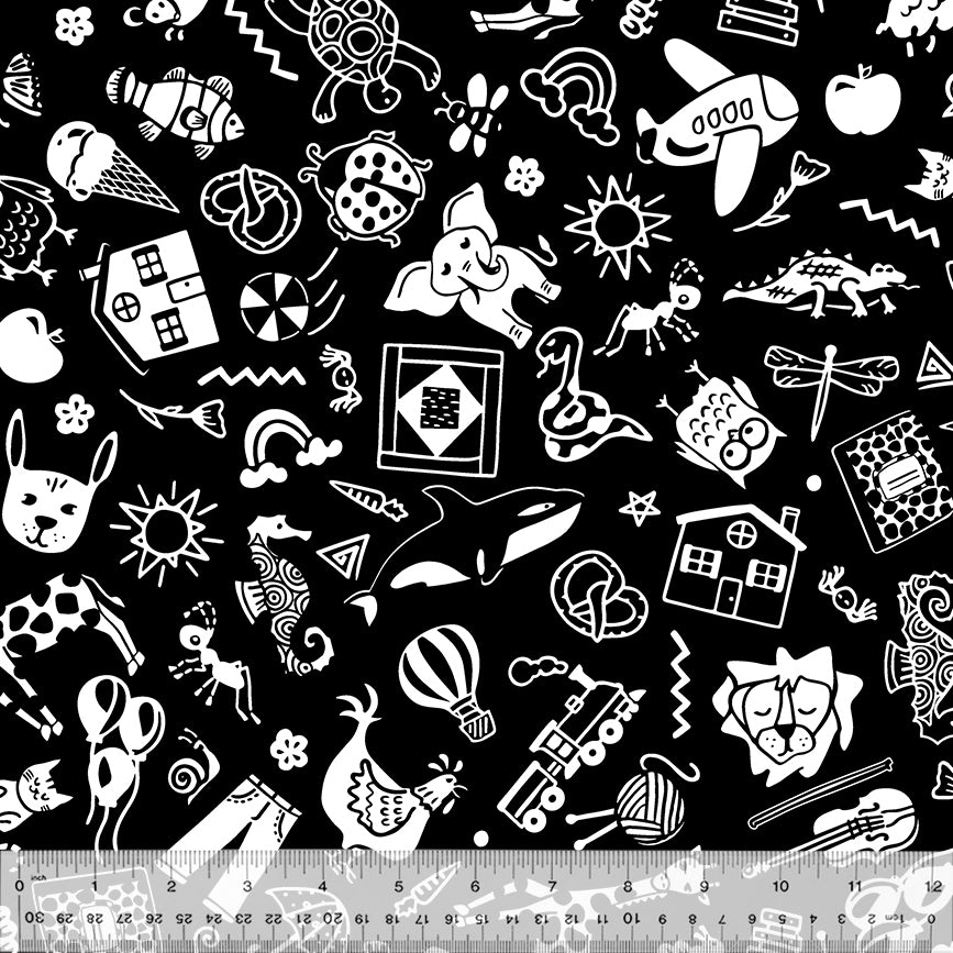 First Look - First Look - 53445-2 White on Black