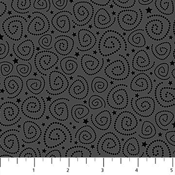 Beggars' Night Buddies - Spirals and Stars - 10165-99 Black