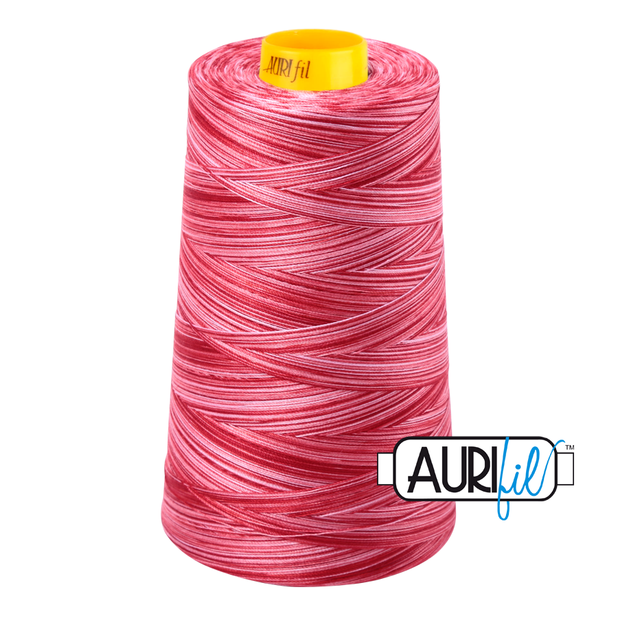 #4668 Strawberry Parfait Variegated Aurifil Cotton Thread