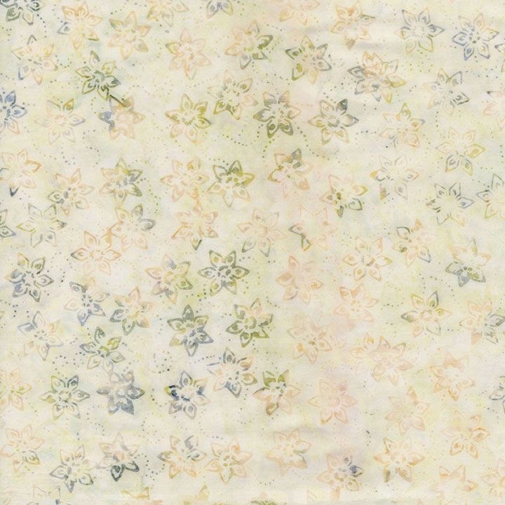 Mini Blackberry Cobbler - Daffodil - Tonga-B6170 LICHEN by Judy & Judel Niemeyer of Quiltworx