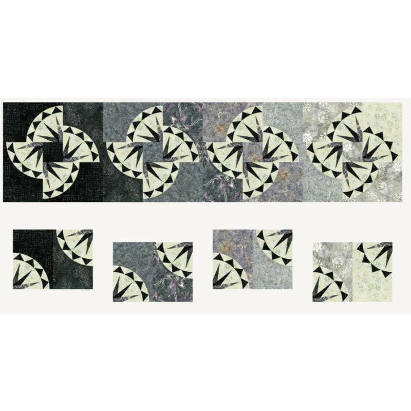 Ombre Table Runner & Placemats - Quiltworx Pattern