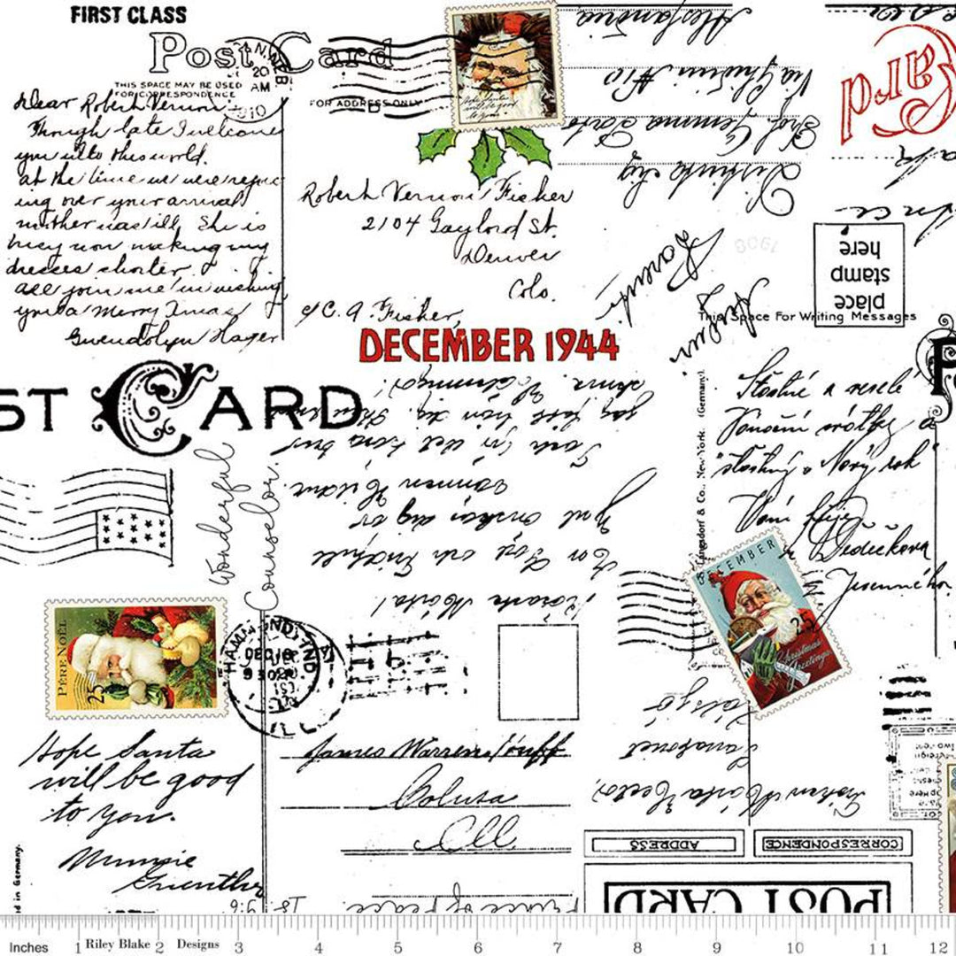 Nicholas - Christmas Greetings White - C12336-WHITE
