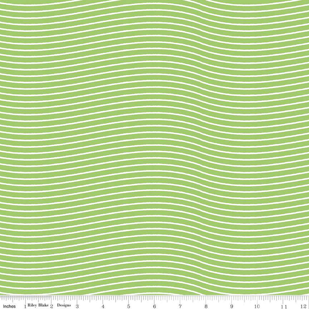 Nicholas - Postal Stripes Green - C12341-GREEN