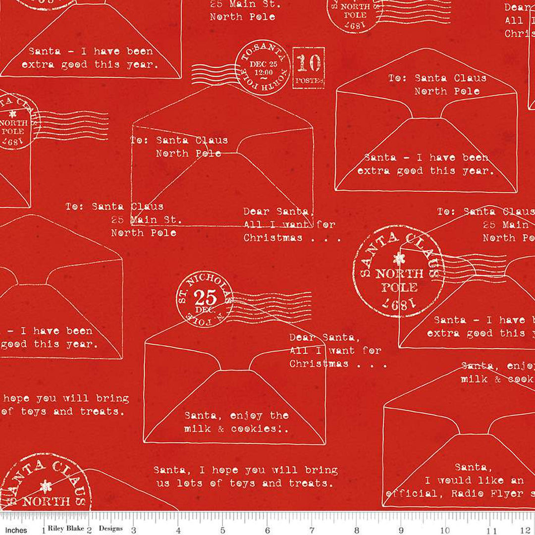 Nicholas - Letters To Santa Red - C12340-RED