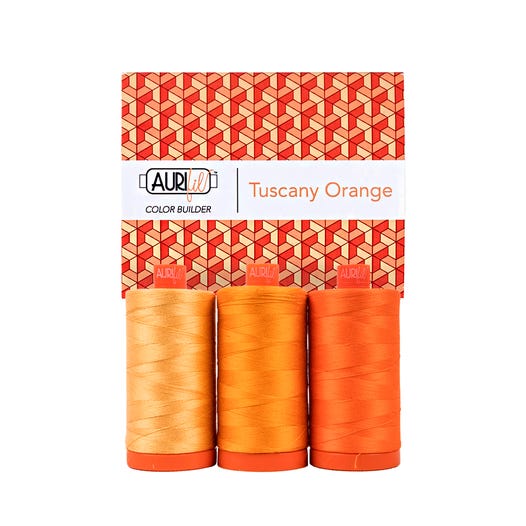 Aurifil Color Builder - Tuscany - Orange