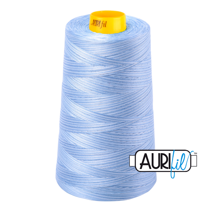 #3770 Stone Washed Denim Variegated Aurifil Cotton Thread