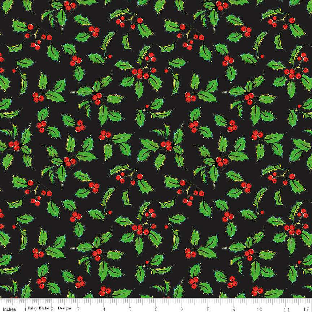 Nicholas - Holly Days Black - C12338-BLACK