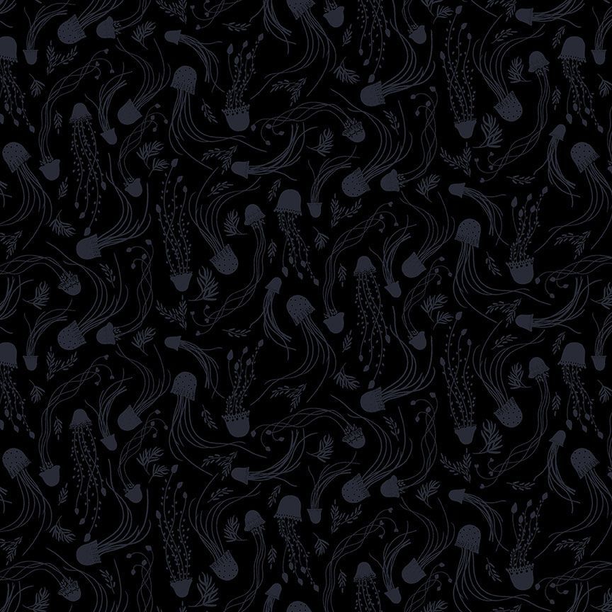 Black Monochrome - Octopied - STELLA-P2097 BLACK