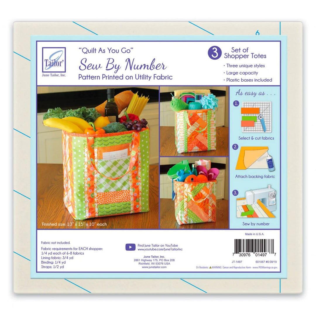 QAYG Shopper Totes - June Tailor