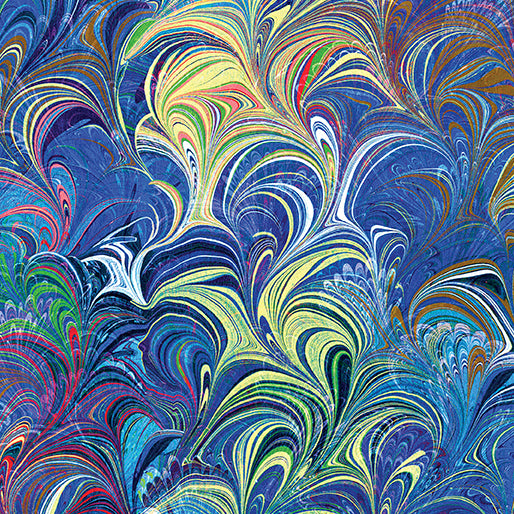 Wide Back - Cosette Blue Multi Color 12355W-55