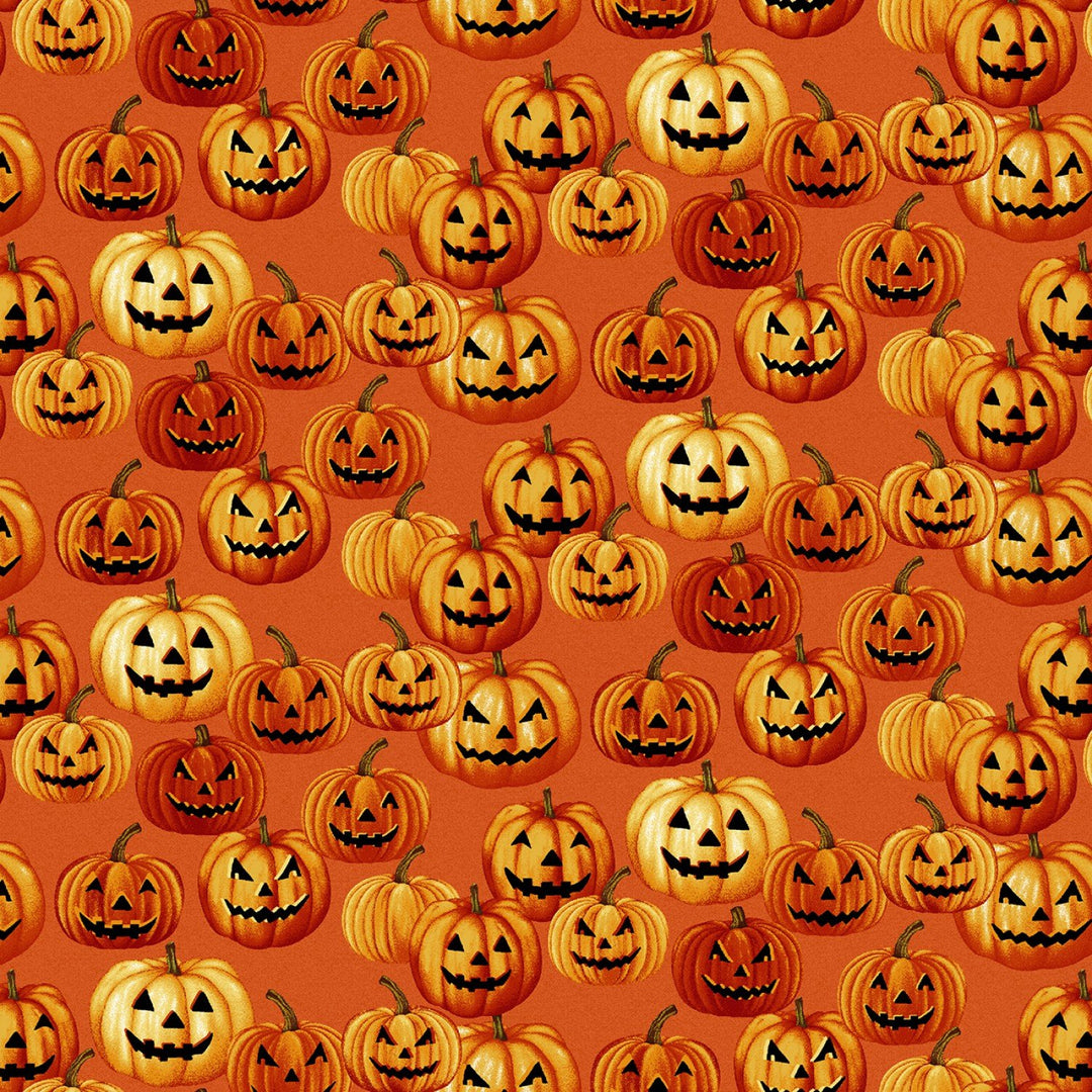 Haunted Village - Jack O Lantern - GLA-2803-35 ORANGE
