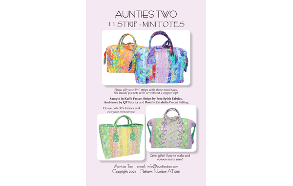 11 Strip - MIni Tote Pattern