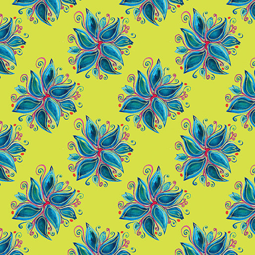 Fantasy Garden - Flora Lime - 13239-41