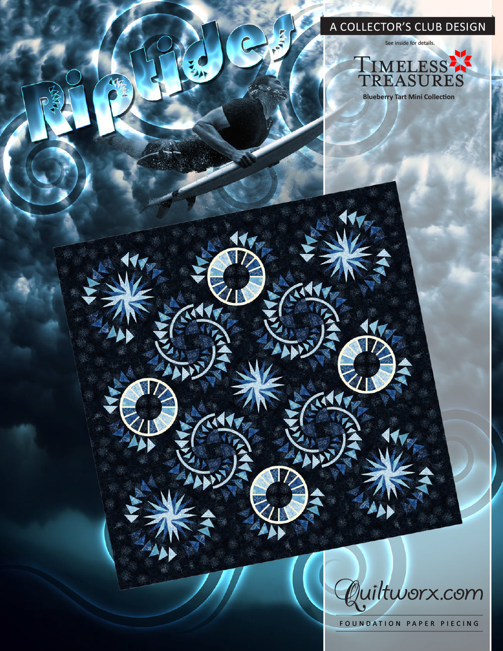Kit 1134 - Riptides by Quiltworx