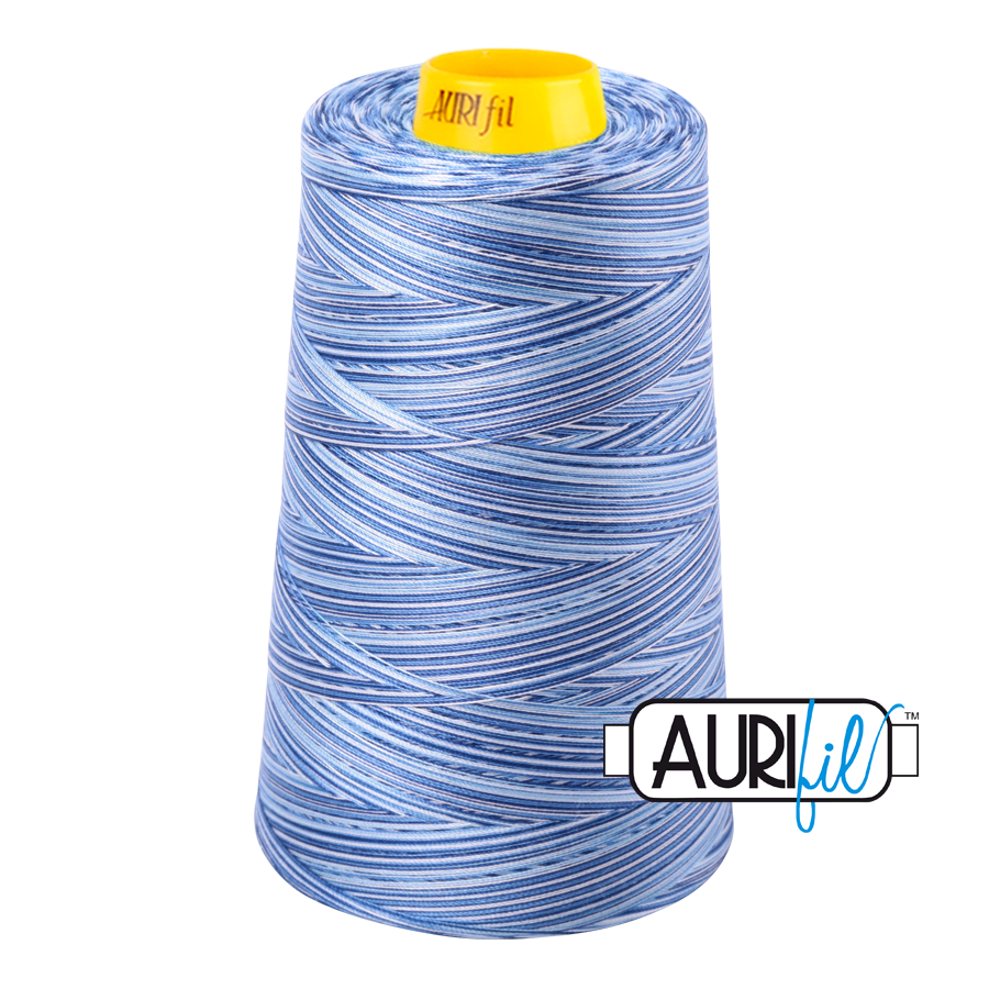 #4655 Storm at Sea Variegated Aurifil Cotton Thread       -