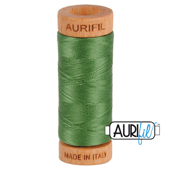 #2890 Very Dark Grass Green Aurifil Cotton Thread