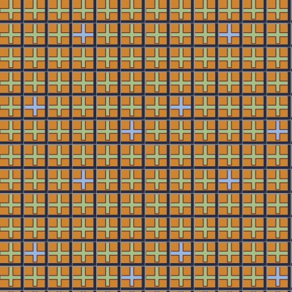 Double Grid Brown - Lizzy Albright