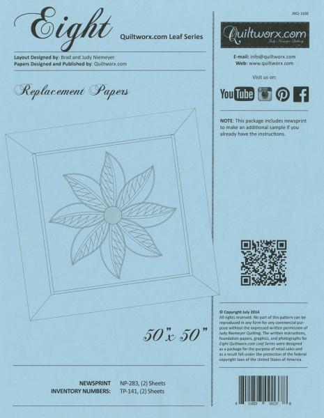 Extra Paper Eight - Quiltworx Leaf Series