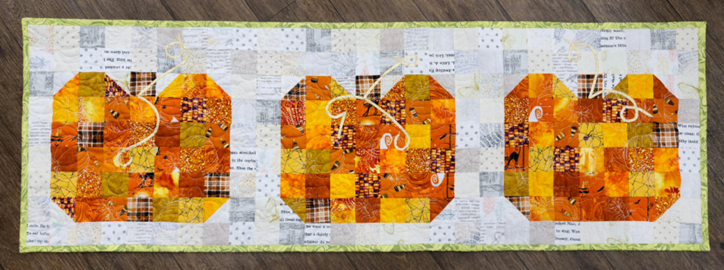Pumpkin Friends Table Runner Pattern