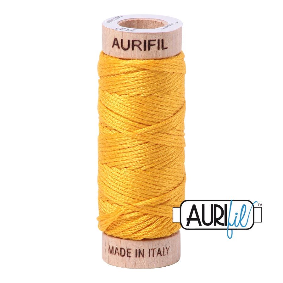 #2135 Yellow Aurifil Cotton Thread