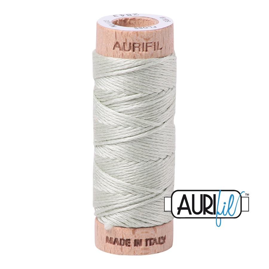 #2843 Light Grey Green Aurifil Cotton Thread