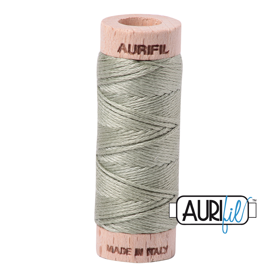 #2902 Light Laurel Green Aurifil Cotton Thread