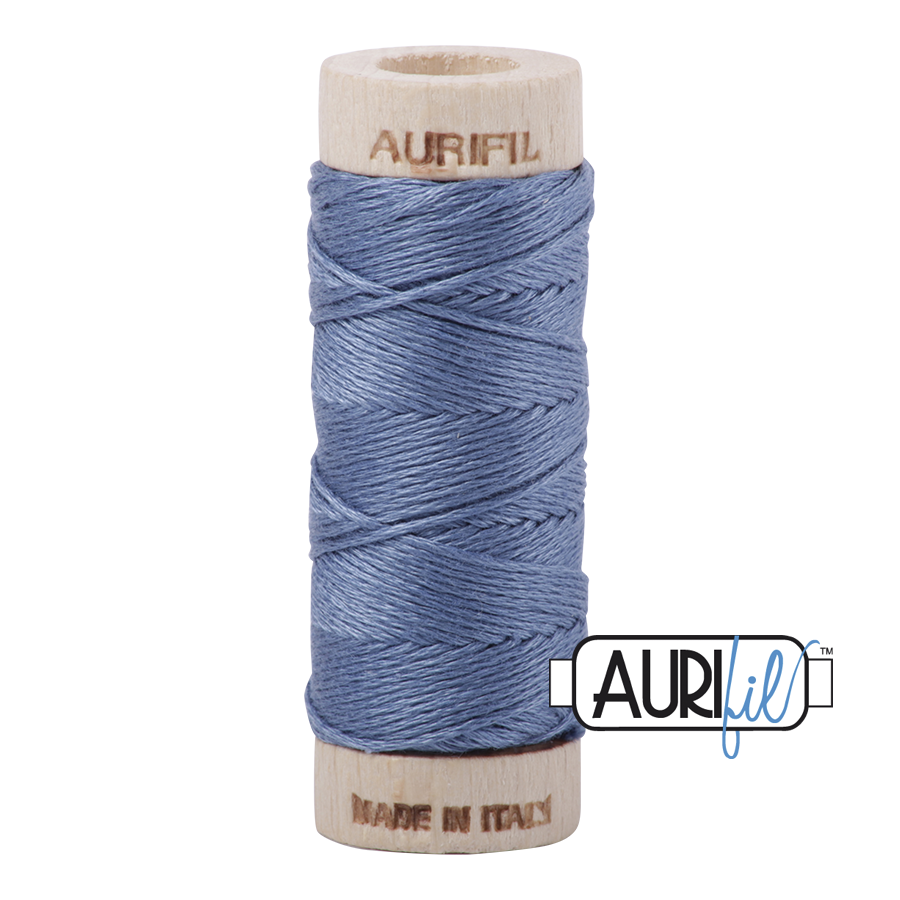 #1126 Blue Grey Aurifil Cotton Thread