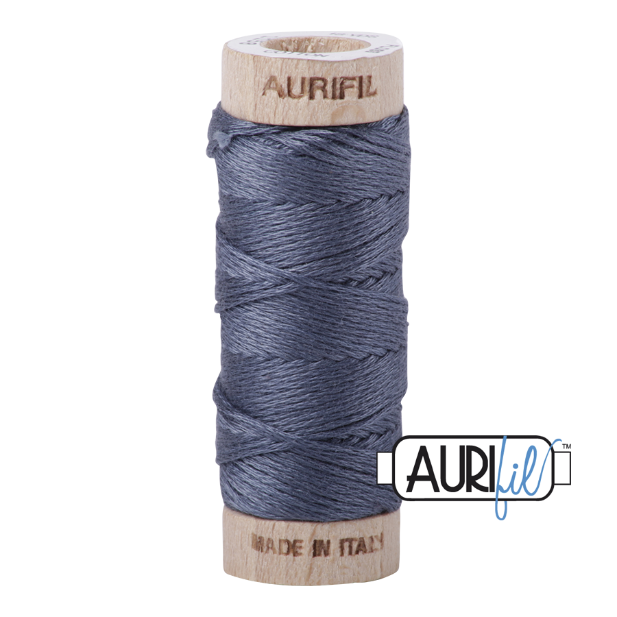 #1158 Medium Grey Aurifil Cotton Thread
