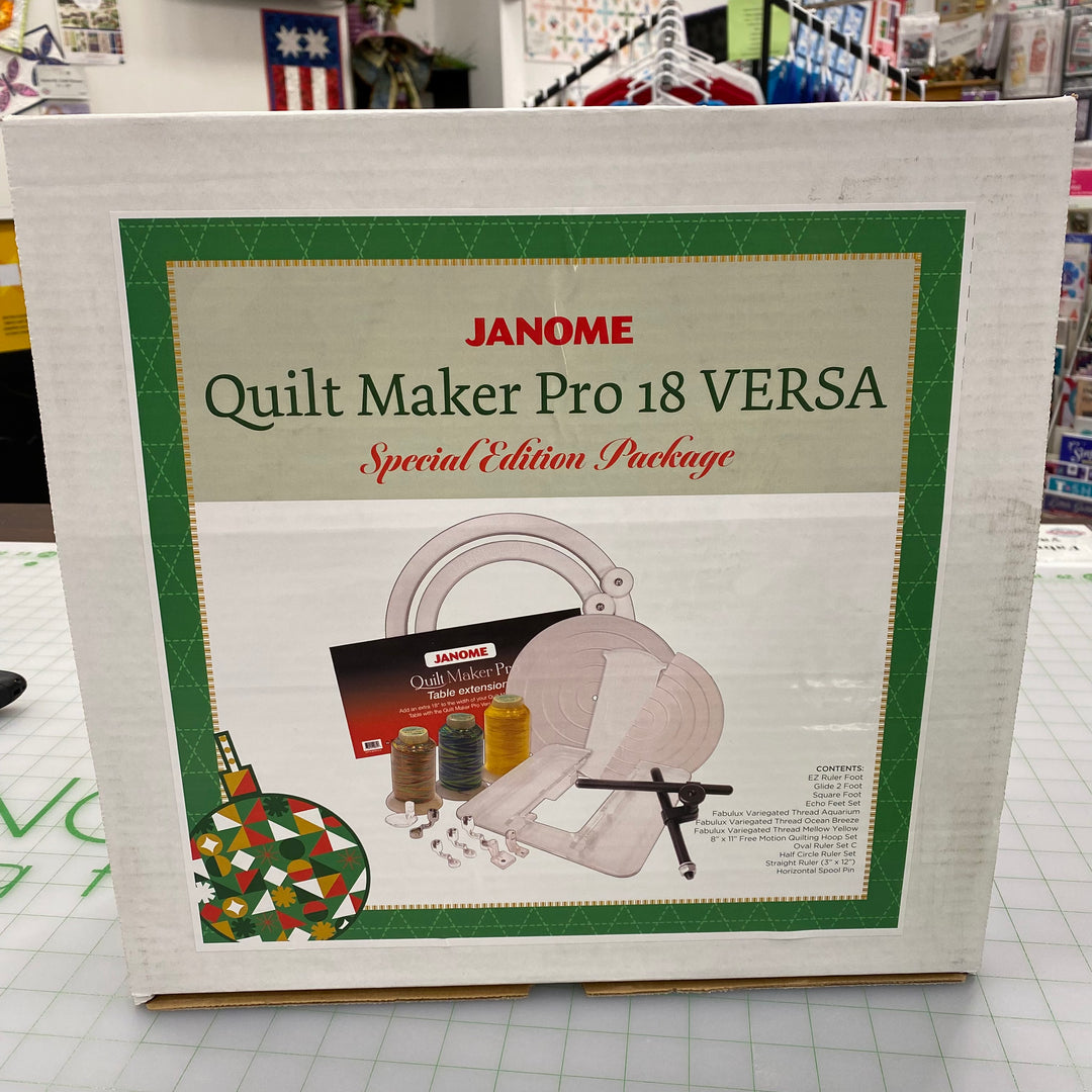 Janome Versa QMP 18 Special Edition Package