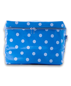 Janome Derby Tote Bag - Blue Polka Dots