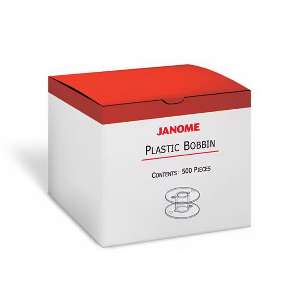 Janome Plastic Bobbins - case of 500