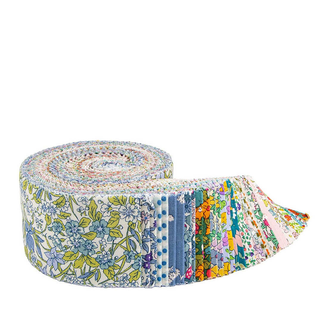 Liberty Fabrics Rolie Polie - Everlasting - 40 2 1/2" strips