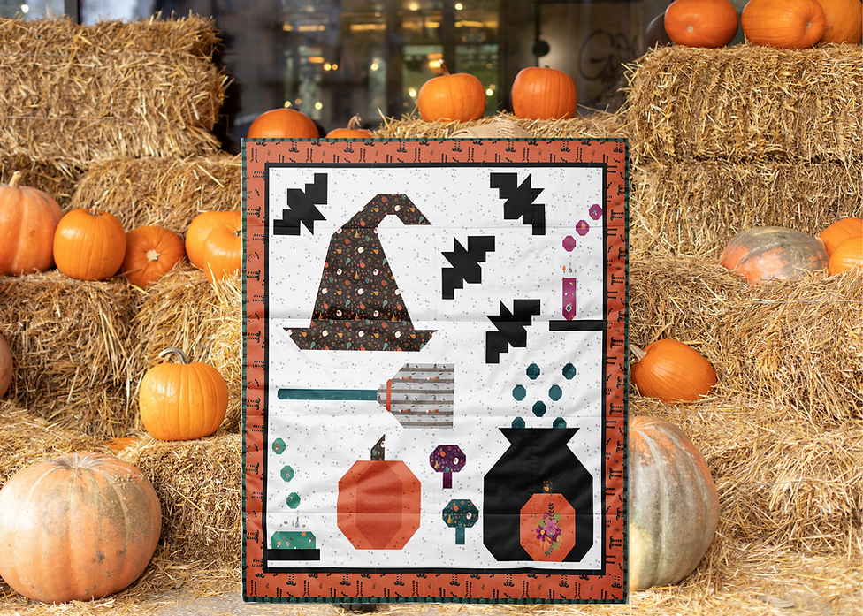 A Little Witchy Sampler - Quilt Pattern