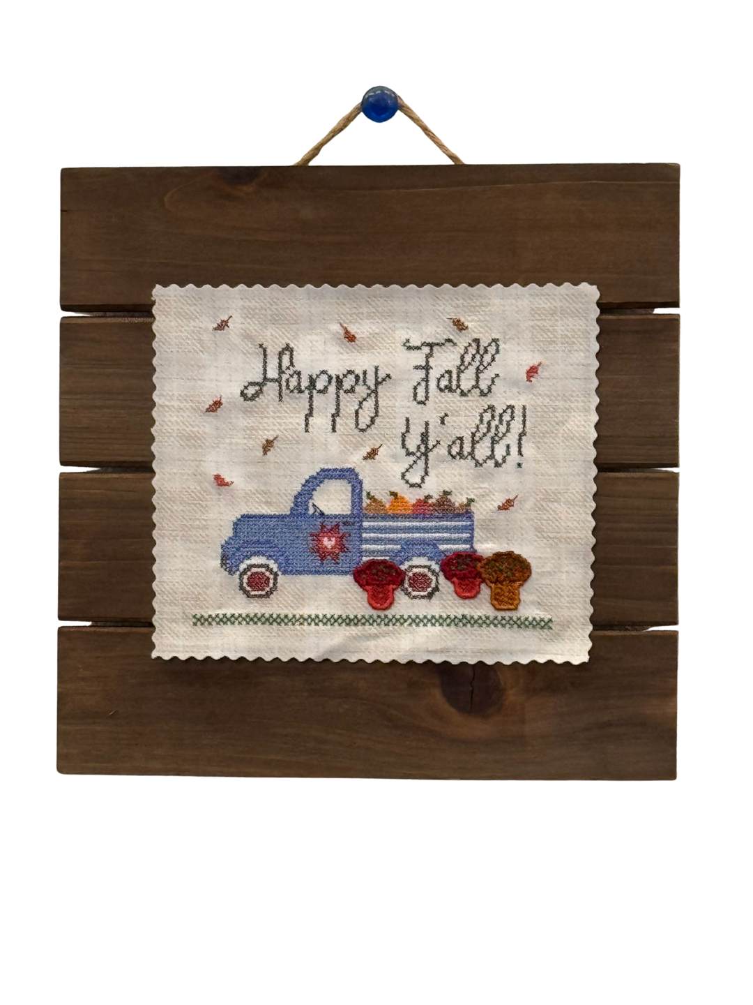 10" square Dark Wood Blank Sign