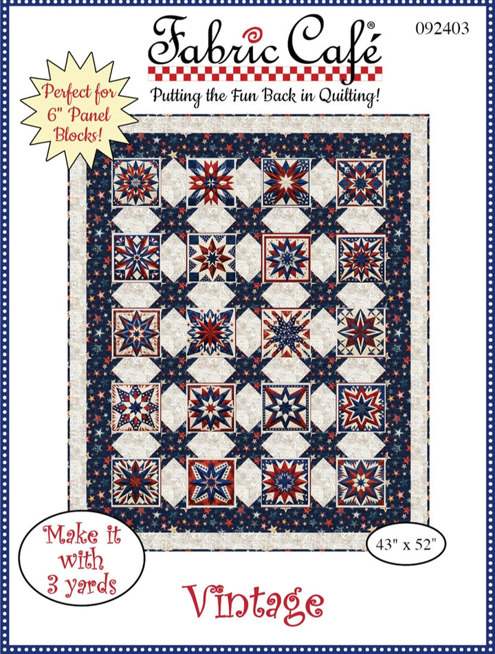 Vintage - 3 yard Quilt Pattern