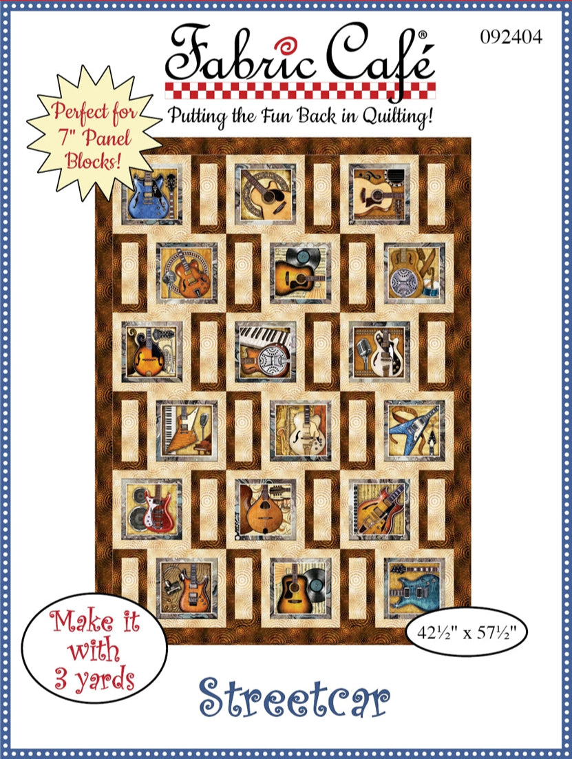 Streetcar - 3 yard Quilt Pattern