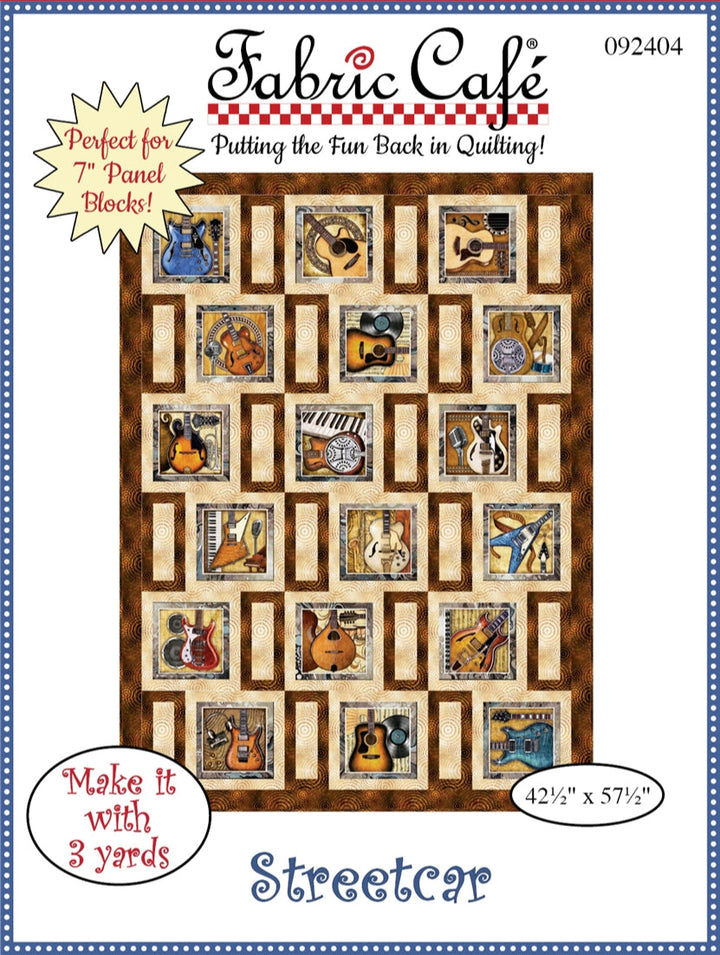 Streetcar - 3 yard Quilt Pattern