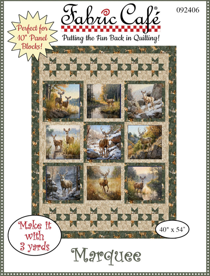 Marquee - 3 yard Quilt Pattern
