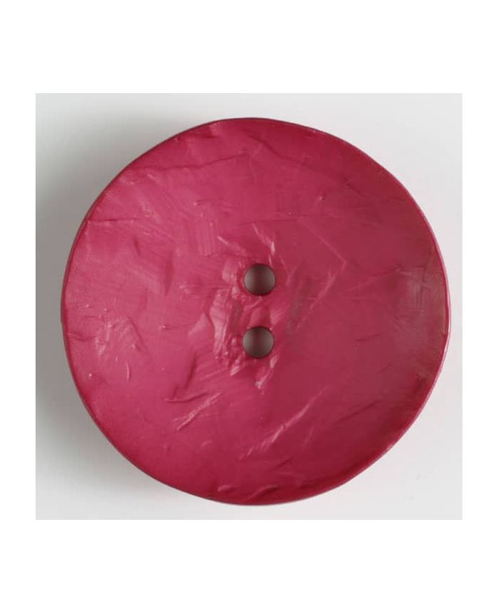 Dill Button 45mm Round Dark Pink - 390175