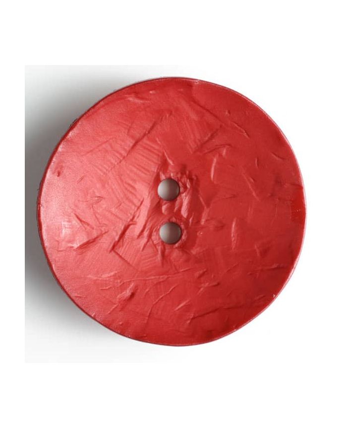 Dill Button 45mm Round Bright Red - 390167