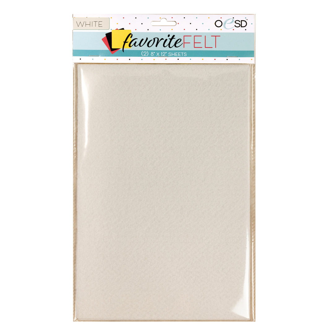 OESD Favorite Felt - White