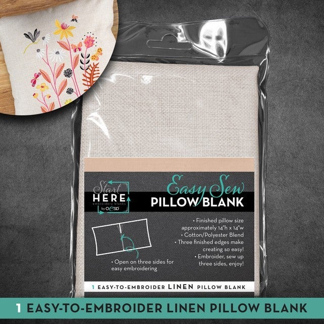 Easy-Sew Pillow Blank  - Linen