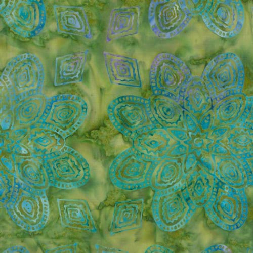 Ocean Mandala Batiks - Tropical Mandala - BA-1610