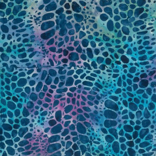 Ocean Mandala Batiks - Deep Sea Turtle - BA-1617