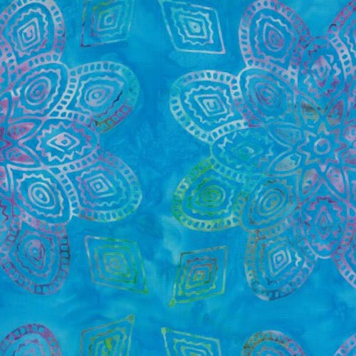 Ocean Mandala Batiks - Marine Mandala - BA-1619