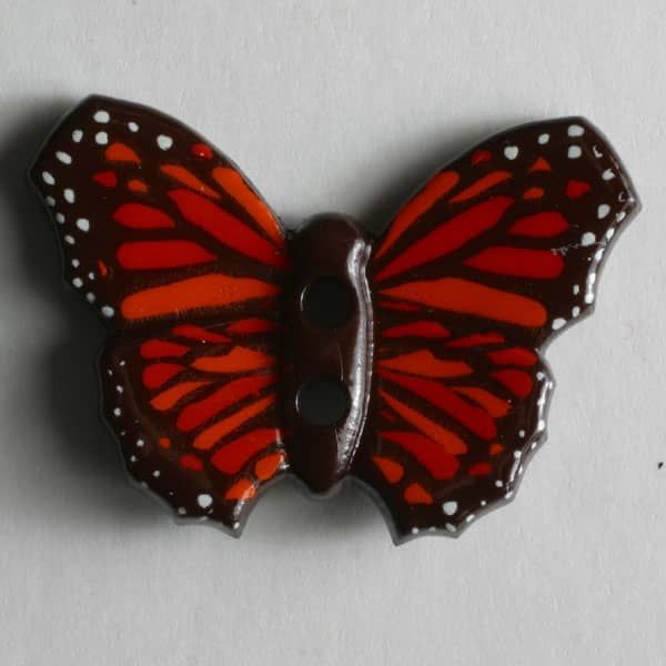 Dill Button 28mm - Butterfly
