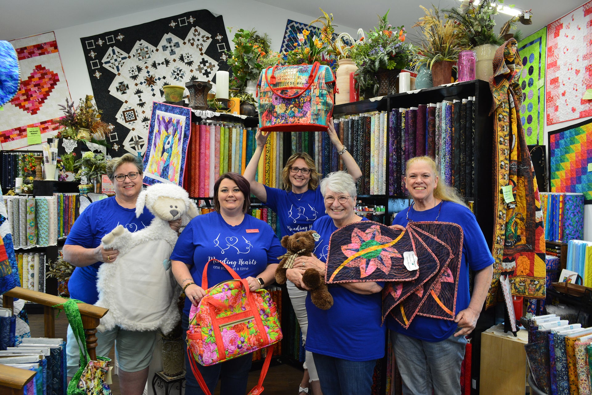 The Team Mended Hearts Quilting & Boutique